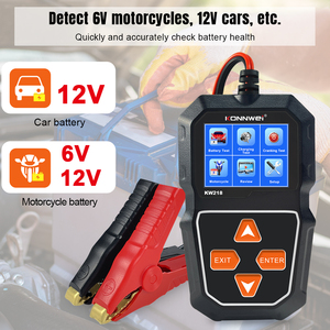 Testeur <span class=keywords><strong>de</strong></span> batterie <span class=keywords><strong>de</strong></span> <span class=keywords><strong>voiture</strong></span> KONNWEI KW218 6V 12V, testeur <span class=keywords><strong>de</strong></span> batterie automobile 10-2000 CCA, testeur d'alternateur, analyseur <span class=keywords><strong>de</strong></span> batterie numérique - Product Image 3