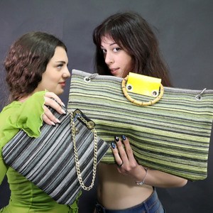 Vendita calda Made In Italy Mini borse da donna In stile Rock classico di qualità Premium per boutique di fascia alta - Product Image 1