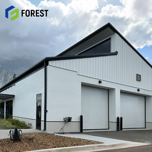 Atelier en structure préfabriquée en acier robuste pour usine de fabrication avec support de poutre de grue et revêtement résistant à la corrosion - Product Image 2