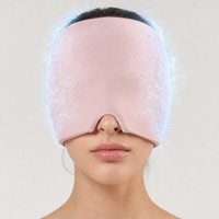 Masque oculaire réutilisable en gel rafraîchissant, compresse chaude/froide, bonnet anti-migraine, masque de glace, bonnet froid, bandeau personnalisé, manchon de tête