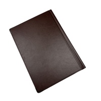 Porte-menu en cuir A4 pour hôtel, restaurant, boutique, bar à vin, avec pages intérieures