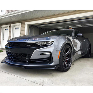 Kit carrosserie avant style <span class=keywords><strong>SS</strong></span>, lèvre de pare-chocs, séparateur, kit extérieur non peint en PP pour <span class=keywords><strong>Chevrolet</strong></span> <span class=keywords><strong>Camaro</strong></span> 6ème génération 2019 2020 2021 <span class=keywords><strong>2022</strong></span> - Product Image 4