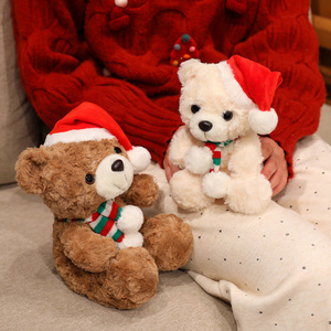 New Handmade High Quality Christmas Bear Plush Toys Teddy Bears Christmas Decoration <b>Hanging</b> <b>Ornaments</b> Factory Direct Wholesale - Product Image 6
