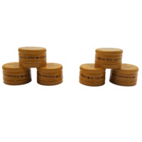 Couleur personnalisée 18mm Caps en aluminium Pilfer-Proof Caractéristique pour mini emballage cosmétique en verre