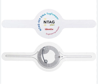 NTAG424 Mini autoadhesivo NFC Etiqueta adhesiva 13,56 MHz HF Etiqueta imprimible en blanco Etichetta Tamper-Evident 213TT Inlay QR Code