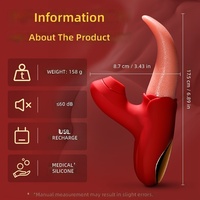 Vibrateur rechargeable érotique pour léchage et succion, jouet sexuel doux pour adultes, dispositif de masturbation, outil de flirt pour couples et femmes