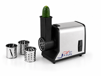 Hachoir à viande électrique domestique 1200W pour légumes et jus, avec boîtier en acier inoxydable
