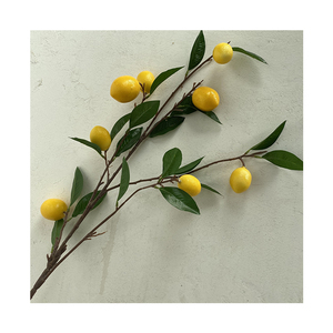 Árbol de Limón Artificial de 8 Cabezas, Precio Competitivo, Buena Calidad, Venta al por Mayor, Fruta Artificial para Decoración - Product Image 1