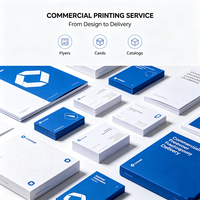 Impression en gros de prospectus, brochures et dépliants professionnels personnalisés en couleur – Service d'impression commerciale sur papier
