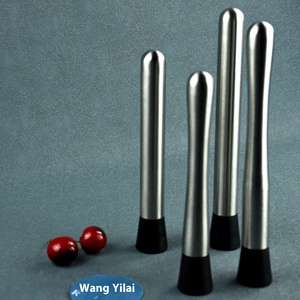 Yolecen Bán Buôn Thép Không Gỉ Nghiền nát Ice <span class=keywords><strong>Stick</strong></span> Cho Cocktail Cracker Sữa Trà Búa Bơm Thanh Nguồn Cung Cấp Màu Chanh Cao Cấp - Product Image 2