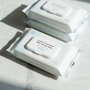 <span class=keywords><strong>Lingettes</strong></span> humides pour bébé de haute qualité, biologiques, non parfumées, pour le visage et le corps, fabriquées en Chine, <span class=keywords><strong>CIF</strong></span>, antibactériennes - Product Image 3