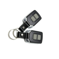 Mini-émetteur ABS à 2 boutons 433 MHz, télécommande à 4 touches à code roulant