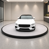 Plateforme tournante personnalisée pour véhicules, plateau tournant hydraulique sur mesure pour exposition automobile internationale