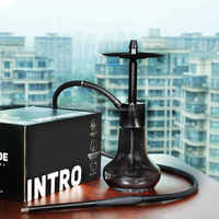 Chicha Darkside Fashion de qualité supérieure, narguilé Shesha avec poignée, coffret cadeau classique russe, ensemble de chicha