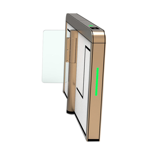 Customized Luxury Stainless Steel Gold Security Access Control RFID Reader <strong>Speed</strong> <strong>Gate</strong> Turnstile For Gym <strong>Office</strong> <strong>Building</strong> Airport - Product Image 3