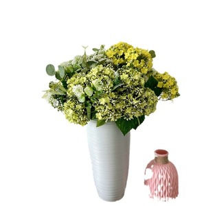 Bouquet de fleurs d'hortensia artificielles en soie pour mariage, décoration de la maison, accessoires de photographie, 10 têtes, couleurs variées - Product Image 5