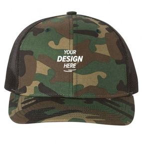 Casquette de baseball brodée à 5 panneaux, casquette de camionneur, tissu de velours et de velours côtelé à la mode pour l'extérieur - Product Image 1