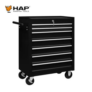 7 दराज टूल बॉक्स रोलर कैबिनेट मैकेनिक टूल कार्ट कार्यशाला ट्रॉली - Product Image 2