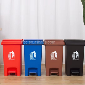 15L 20L 30L a pedale <span class=keywords><strong>pattumiera</strong></span> in <span class=keywords><strong>plastica</strong></span> per esterni, <span class=keywords><strong>pattumiera</strong></span> commerciale, secchio di stoccaggio - Product Image 1