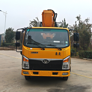 Neuer <span class=keywords><strong>Diesel</strong></span>-Hubarbeitsbühne-LKW mit Homan-Chassis zum Fabrikpreis, 32m Teleskop-Arbeitsbühne für Höhenarbeiten - Product Image 4