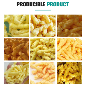 Ngô <span class=keywords><strong>Curls</strong></span> thực phẩm đùn cheetos kurkure dây chuyền sản xuất Nhà cung cấp công nghiệp kurkure dòng cheetos Snack thực phẩm máy làm - Product Image 6