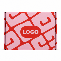 Boîte d'expédition en carton ondulé kraft écologique avec logo personnalisé, emballage pour colis, boîte cadeau pour abonnement e-commerce