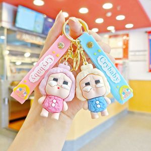 Lindo Llavero de Niña Llorona, Figura 3D de Plástico Suave con Correa para la Muñeca, para Fanáticos del Anime y Decoración Diaria - Product Image 3