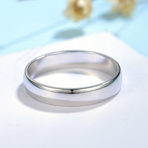 Bagues de couple en or blanc et jaune 9K, 14K, 18K avec diamant de laboratoire, pour l'amour éternel, fiançailles et mariage. - Product Image 2
