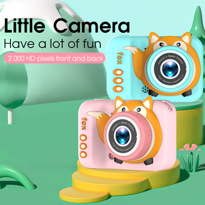 SourcingArk Kids Digital <b>camera</b> with OTG Fox Design <b>Camera</b> for Kids Full HD 1080P 48MP <b>Toddlers</b> Toy Retro Toy <b>Camera</b> Q3 - Product Image 3