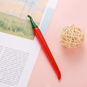 ปากกาเจลพริกไทยปลอมเลียนแบบความคิดสร้างสรรค์การออกแบบเครื่องเขียนลายการ์ตูนน่ารักอุปกรณ์สำนักงานหลอดเข็มปากกาลายเซ็นที่ใช้น้ำ - Product Image 6