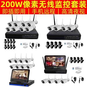 Kit NVR sans fil P2P 8 canaux 1080P HD, système de surveillance avec vision nocturne, caméra de sécurité Wi-Fi, utilisation en extérieur et en intérieur - Product Image 4
