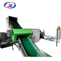 Compacteur-granulateur de film PE/PP entièrement automatique à double étage, haute efficacité, lames SKD11, certifié CE, 500 kg/h