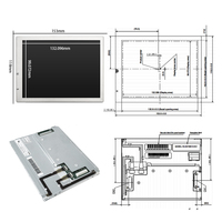 Panel LCD Tianma de 6.5 Pulgadas, 1024x768 XGA, NL10276BC13-01C, Pantalla HMI de Alta Resolución, Módulos LCD de 6.5 Pulgadas