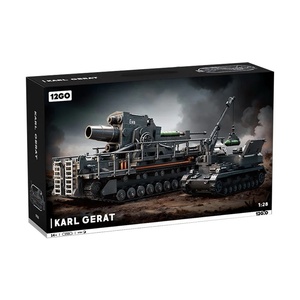 EN STOCK 97026 Bloques de Construcción Militares de la Segunda Guerra Mundial, Modelo de Tanque Karl, Kit de Vehículo, Ladrillos, Juguetes de Construcción para Niños, Set de Regalo de 4706 Piezas - Product Image 1