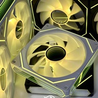 Ventilateurs de Refroidissement LED 5V 3 Broches Silencieux pour Boîtier PC, 120mm Super ARGB Rose Macho Prism 6PRO NPC's, pour CPU Gaming