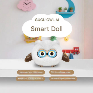 Juguete de Peluche Inteligente con IA, Súper Suave, de Algodón PP, Búho ChatGPT con Doble Ojo y Emociones, Muñeco Interactivo con WIFI, Carga USB, Regalo de Cumpleaños - Product Image 2
