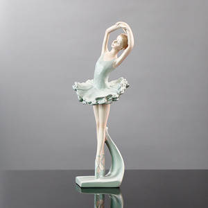 Kreatives Ballett-Tänzer-Mädchen Harzhandwerk Zuhause Wohnzimmer Heimdekoration Ornamente - Product Image 4