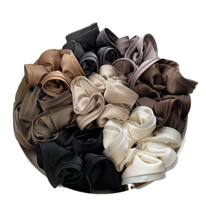 Gaya Eropa kain ikat rambut Trim modis elastis aksesori untuk anak perempuan dekorasi rambut manis-grosir diskon besar - Product Image 1