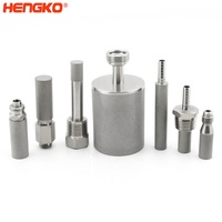 Diffuseur de gaz à micro-bulles HENGKO en acier inoxydable 316L poreux fritté, pour colonnes de distillation industrielles