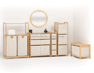 <span class=keywords><strong>Cassettiera</strong></span> in tessuto di bambù Daily Handy SYT per zona comodino, torre portaoggetti morbida per angolo comodino - Product Image 1