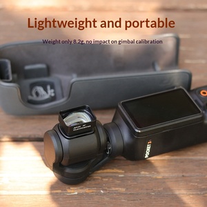 Kit de Filtros de Lente Magnética Macro Gran Angular Teleobjetivo 10X 12.5X para Fotografía, Accesorios de Microfotografía para DJI Osmo Pocket 3 / Pocket - Product Image 4