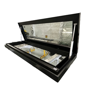 Fenêtre <span class=keywords><strong>de</strong></span> <span class=keywords><strong>toit</strong></span> fixe en fibre <span class=keywords><strong>de</strong></span> verre à double vitrage, moderne, sur mesure, coupe-vent, étanche, à économie d'énergie, avec cadre en alliage d'aluminium, à battant - Product Image 3