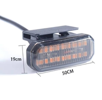 Feux de position LED ambrés pour calandre, ajustement direct pour Deepal G318, lampe LED décorative pour calandre avant, accessoires tout-terrain