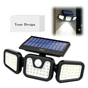 Outdoor Solar Security <b>Light</b> <b>Motion</b> <b>Sensor</b> Rotatable Solar Flood <b>Lights</b> 74 <b>LEDs</b> 800mAh Detachable Yard Solar Street <b>Lights</b> - Product Image 3