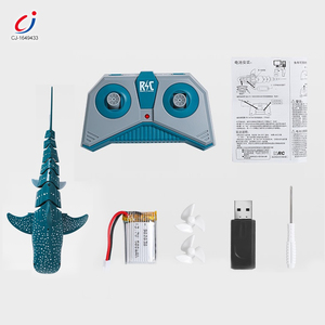 <span class=keywords><strong>Squalo</strong></span> <span class=keywords><strong>Telecomandato</strong></span> Subacqueo Impermeabile, Giocattolo Barca Telecomandata a Forma di Pesce, <span class=keywords><strong>Squalo</strong></span> Balena <span class=keywords><strong>Telecomandato</strong></span> Nuotante - Product Image 3