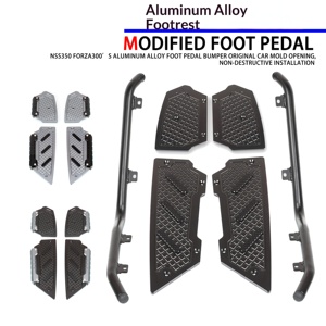 Reposapiés de Aleación de Aluminio CNC para Motocicleta <span class=keywords><strong>HONDA</strong></span> Forza350 NSS350 <span class=keywords><strong>NSS</strong></span> Forza350, Pedales, Plataforma para Pies - Product Image 5