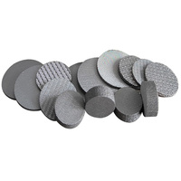 Disk Filter Elemen Filter Sinter Mikropori Baja Tahan Karat 316L Bersertifikasi ISO9001 Ketebalan 2mm
