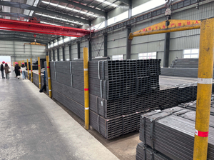 Tuyaux carrés en <span class=keywords><strong>aluminium</strong></span> enduits de poudre anodisée noire de tubes - Product Image 4