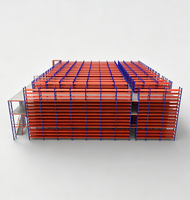 Plateforme de stockage de type loft - Structure en acier démontable robuste et personnalisable pour entrepôts et mezzanines