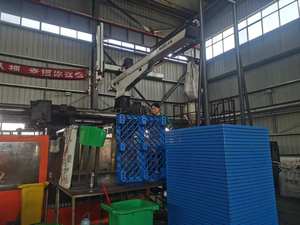 Palette en plastique <span class=keywords><strong>rectangulaire</strong></span> industrielle 1200*800 à 4 voies, marque Jaythen, facile à manipuler, charge dynamique de 0,5t pour un chargement rapide - Product Image 2